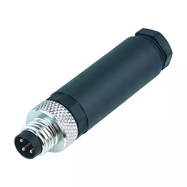 BINDER Sensor Conn, Plug, 3Pos, M8, Cable, 99-3383-100-04