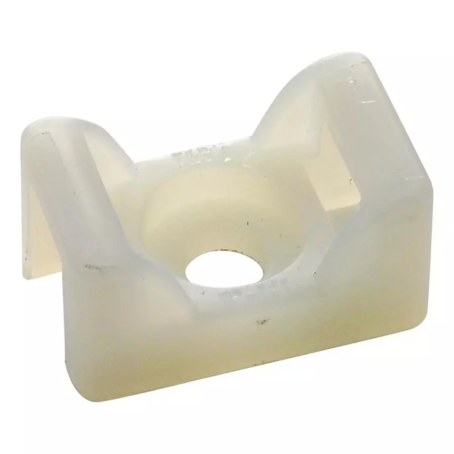 ABB - THOMAS & BETTS Cable Tie Mount, Pa66, Natural, 7TAG009880R0006 (Pack of 10 Pcs)