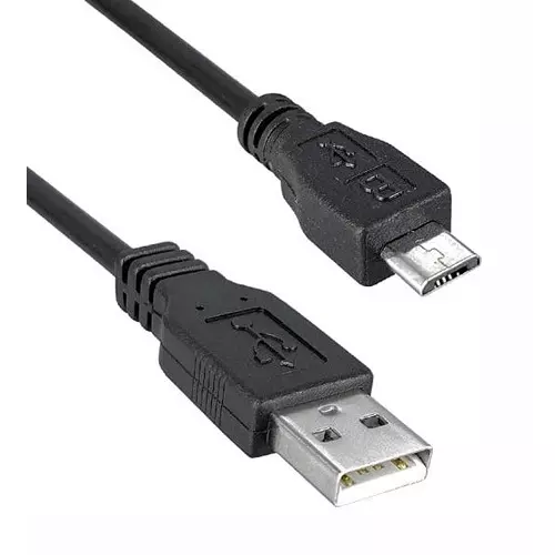 QUALTEK ELECTRONICS Usb Cable, 2.0 Type A-Micro B Plug, 6Ft, 3025031-06