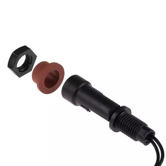 SENSATA / CYNERGY3 LLF 70 Series Horizontal External Nylon Float Switch 1 m Cable SPNO 240V AC Max 120V DC Max, LLF73Y100RM