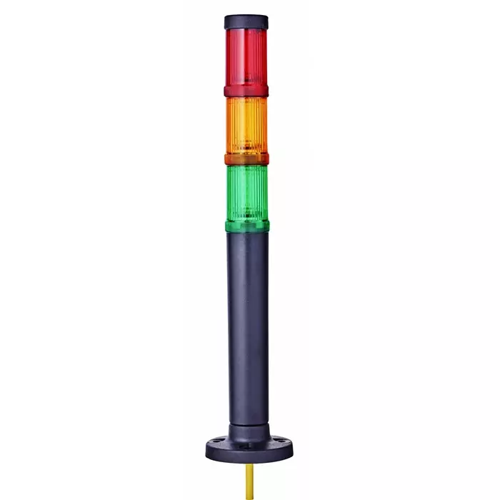 AUER Signal modulCOMPACT30 Series Red/Green/Amber Signal Tower 3 Lights 24 V AC/DC Base Mount, C30-Q01