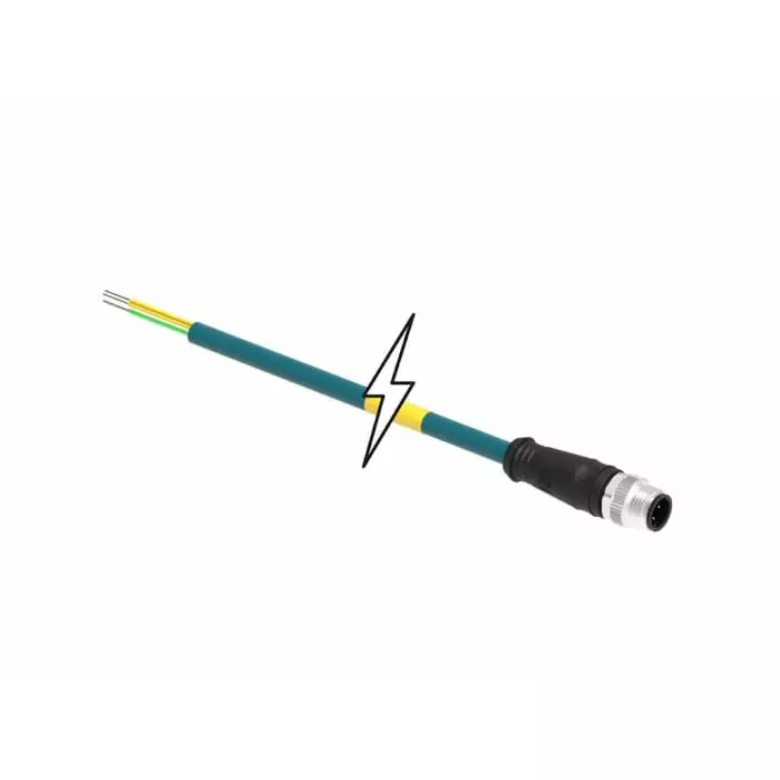 Brad from Molex Sensor Actuator Cable M12 Actuactor Size, 1201088545