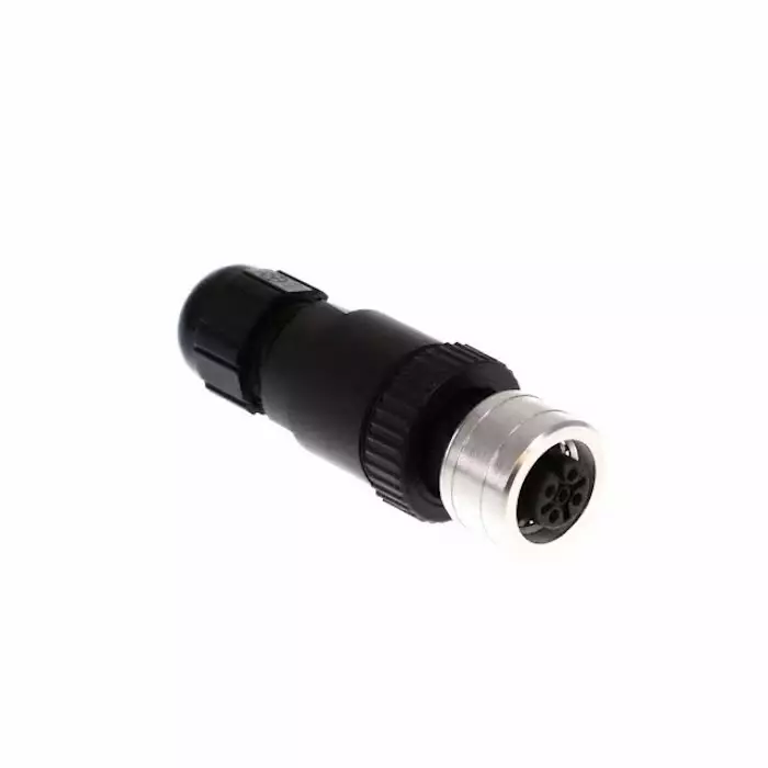 Brad from Molex Circular Connector 4 Contacts Cable Mount M12 Connector Socket Female IP69K Ultra-Lock Series, 1200850011
