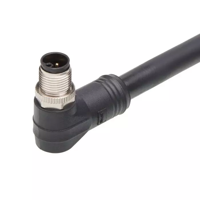 Brad from Molex Cordset 4 Contacts Cable Mount M12 Connector Plug Male, 1205000353