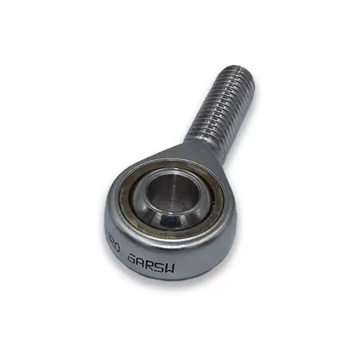 Fluro Stainless Steel Rod End 12 mm Bore 70 mm Long Metric Thread Standard Male Connection Gender, GALRSW12R