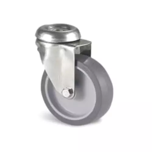 Guitel Hervieu Swivel Castor Wheel 80 Kg Capacity 125 mm Wheel, JP3OA125-325L