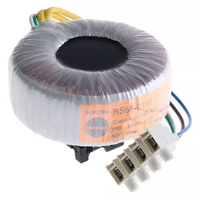 Nuvotem Talema Toroidal Transformer 230V AC 115V AC 100VA 1 Output, 58-0100-115-D