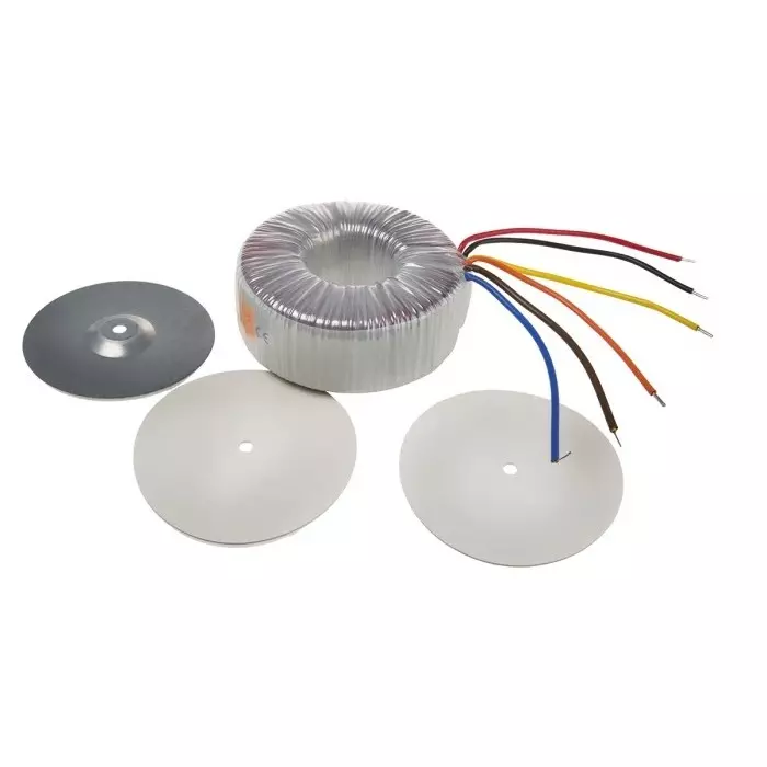 Nuvotem Talema Toroidal Transformer 230V AC 2 x 25V AC 500VA 2 Output, 0500P1-2-025