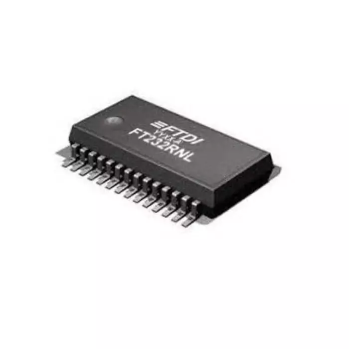 FTDI USB Interface IC USB to UART 1.8 - 5 V 28-Pin SSOP, FT232RNL-REEL (Pack of 2000 Pcs)