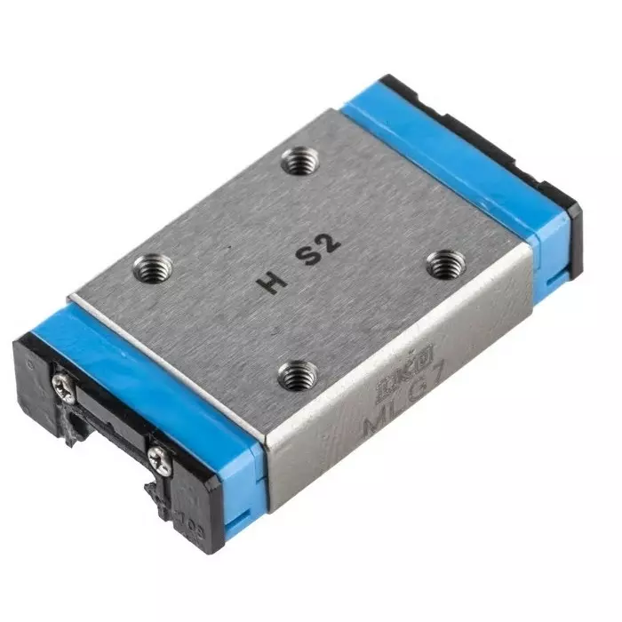 IKO Linear Guide Carriage 2370N Dynamic Load 9 mm Rail Width, MLG9C1HS2