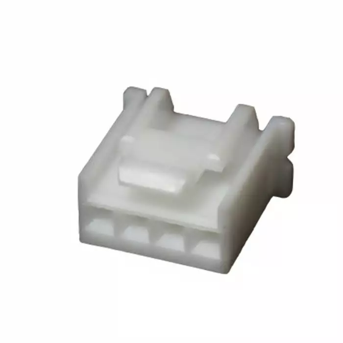 JST (JAPAN SOLDERLESS TERMINALS) XM Female Crimp Connector Housing 2.5mm Pitch 4 Way Single Row, XMP-04V (Pack of 70 Pcs)