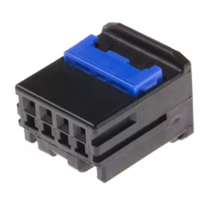 JST (JAPAN SOLDERLESS TERMINALS) Automotive Connector Socket Black Surface Mount 4 Way Crimp Termination, HCMPB-04-K (Pack of 5 Pcs)