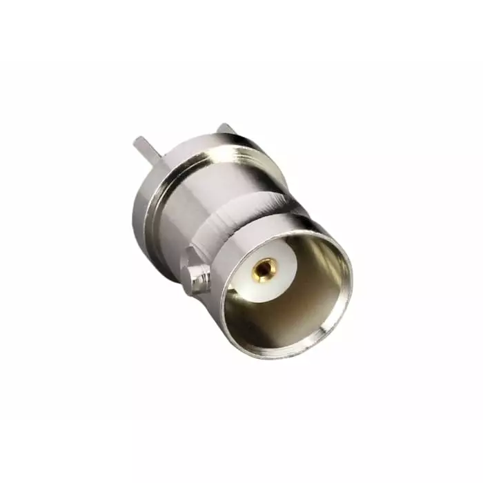 Linx Jack Board Mount BNC Connector 50 Ω PCB Termination Straight Body, CONBNC001 (Pack of 2 Pcs)