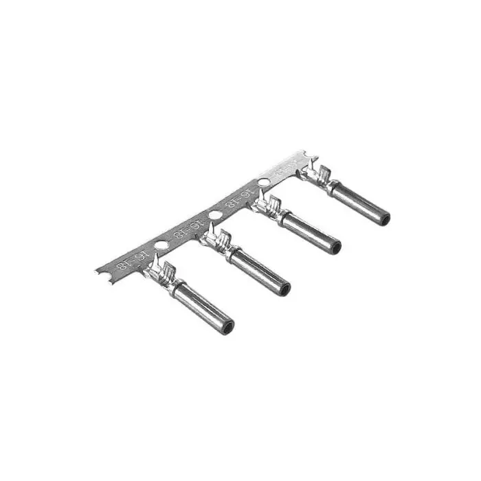 BULGIN LIMITED SA1000 Female Stamped Nickel Plated, SA1007 (Pack of 25 Pcs)