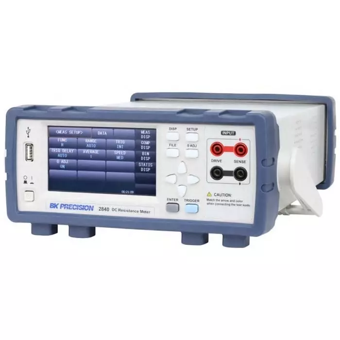 BK Precision Ohmmeter 20000 Ω Max 1 μΩ Resolution 4 Wire, BK2840