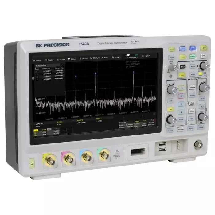BK Precision 2560B Series 100 MHz Bench Oscilloscope 4 Analogue Channels, BK2565B