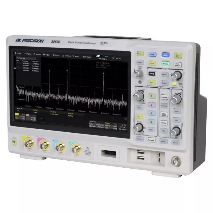 BK Precision 2560B Series 100 MHz Bench Oscilloscope 4 Analogue Channels, BK2565B