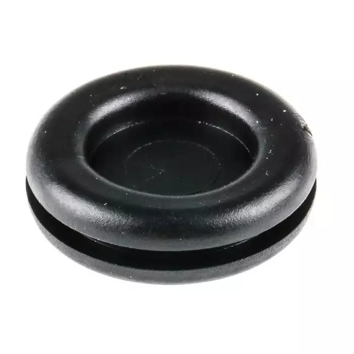 SES Sterling Cable Grommet DG Black PVC 20 mm for Maximum of 13.5 mm Cable Diameter, 1330353010 (Pack of 100 Pcs)