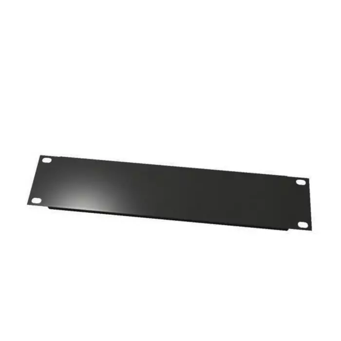 S2Ceb-Groupe Cae Black Steel Rack Panel 1U 483 x 44.50mm, PAN119