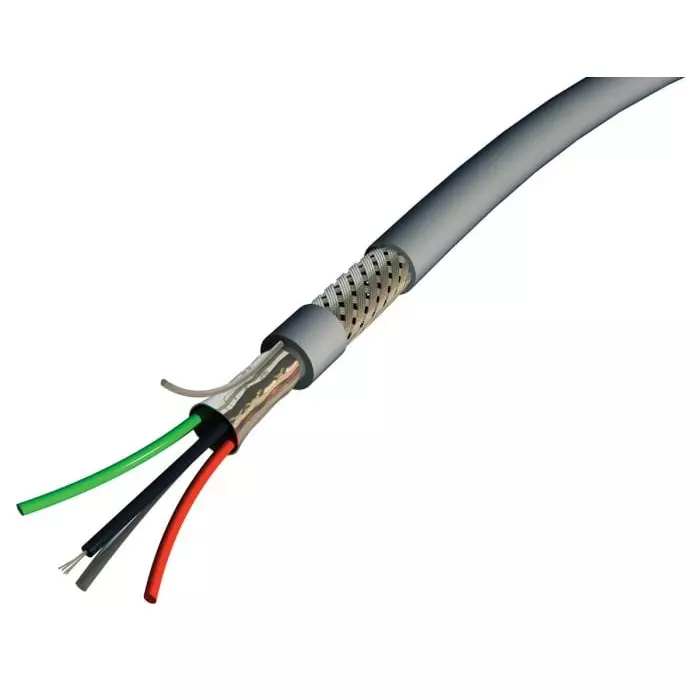 S2Ceb-Groupe Cae Audio Video Cable DMX 100 m 4 Core Grey +70°C, DMX512