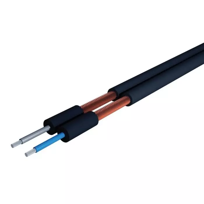 S2Ceb-Groupe Cae MICRO Series 2 Core Audio Control Cable 0.22 mm² CSA Screened 3.5mm O.D 100m Black, DUAL22