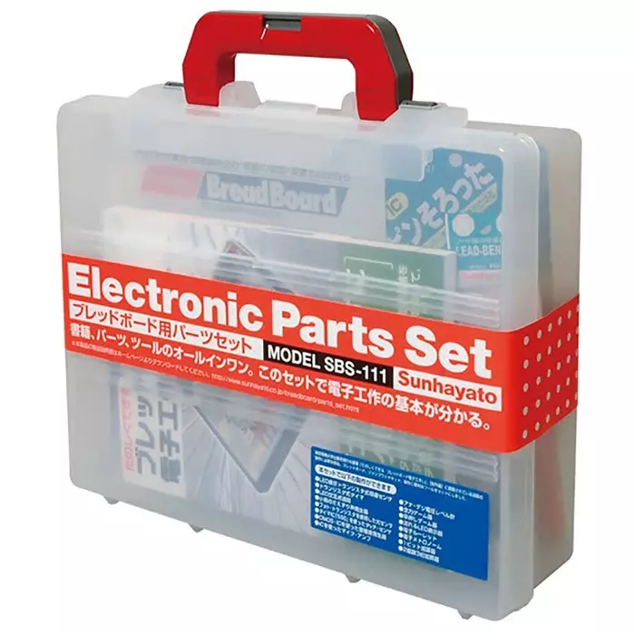 Sunhayato Solderless Breadboard Kit 190 x 168 x 24mm, SBS-111