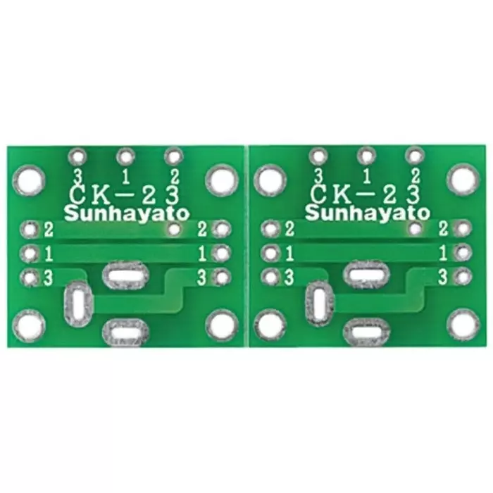 Sunhayato Extender Board Converter Board FR4 60.96 x 24.13 x 1.6mm, CK-23