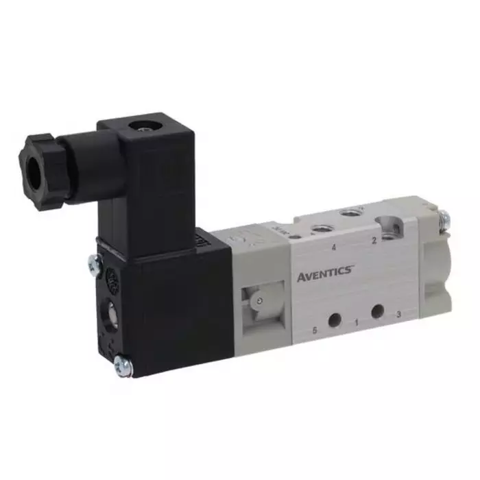 EMERSON - ASCO 5/2 Pneumatic Solenoid Valve - Solenoid/Pilot Metric M5 519 Series 24V dc, 51900001