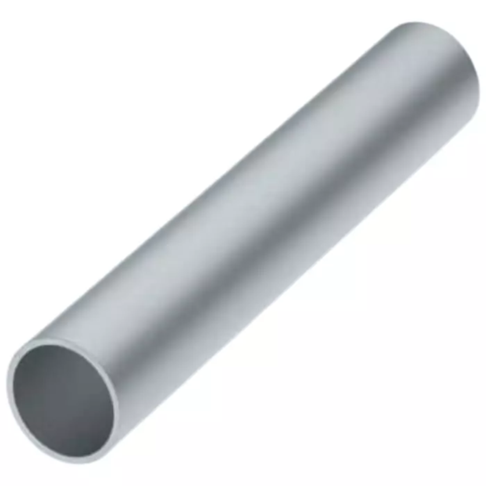 Rose+Krieger GT 48 Series Silver Steel Round Tube 1000mm Length Dia. 48mm, 100941581000