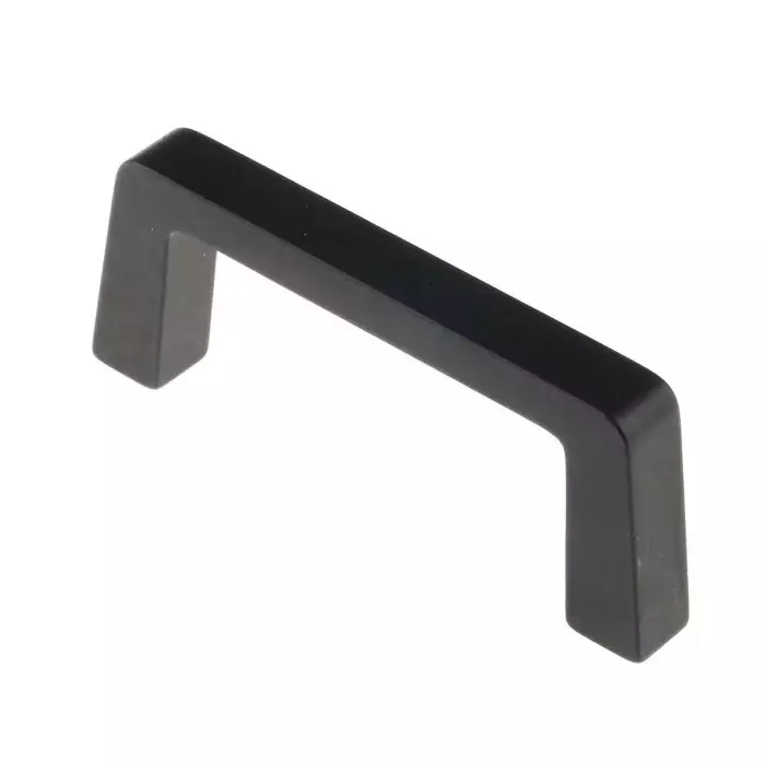 Pinet Black Aluminium Handle 40 mm Height 12.2mm Width 102mm Length (Pack of 2 Pcs)