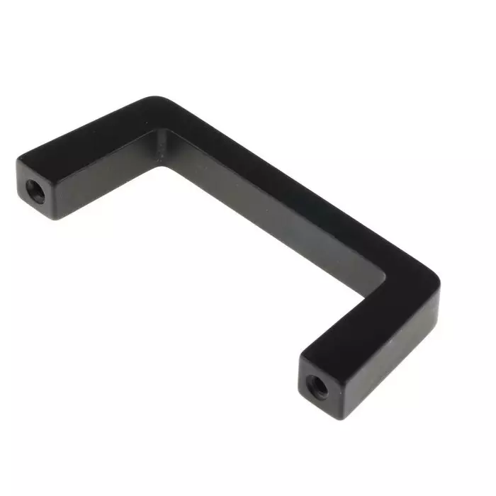Pinet Black Aluminium Handle 40 mm Height 12.2mm Width 102mm Length (Pack of 2 Pcs)