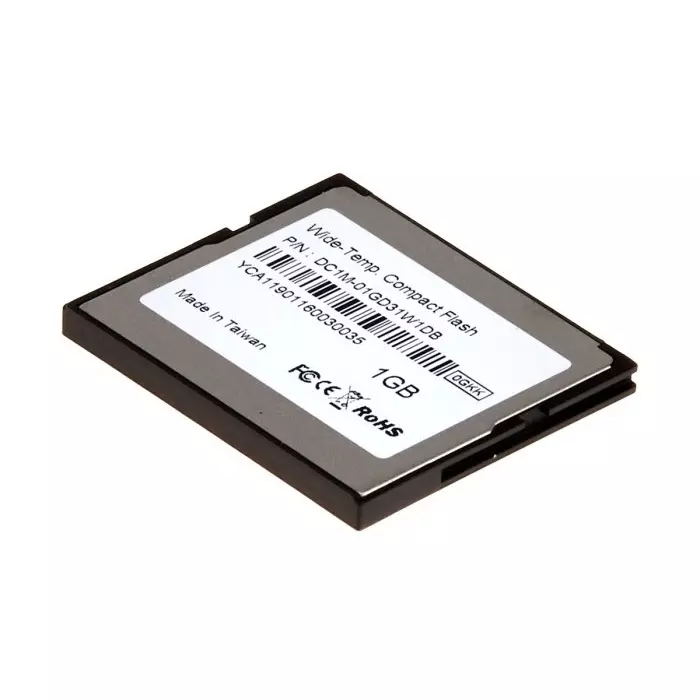 InnoDisk iCF4000 CompactFlash Industrial Card 1 GB, DC1M-01GD31W1DB
