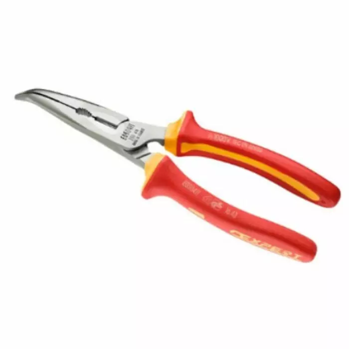 Expert by Facom Long Nose Pliers 200 mm Overall Angled Tip 50mm Jaw, E050411