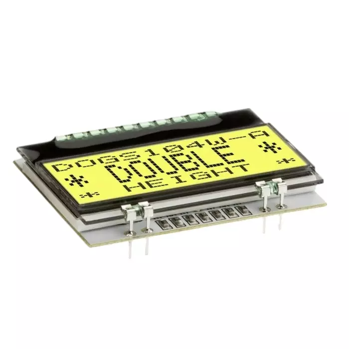 Display Visions LCD Display 3.3 V 440 µA I2C, SPI Interface FSTN Display Matrix Technology, EA DOGS104W-A