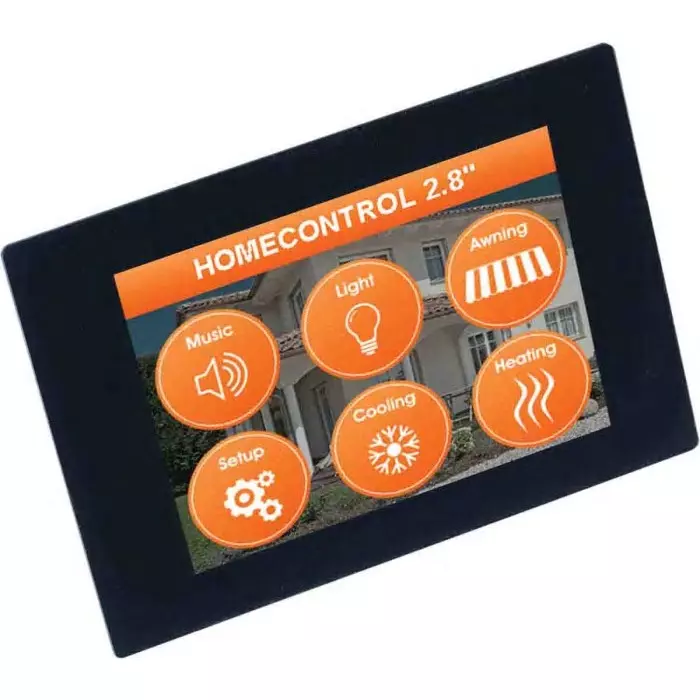 Display Visions TFT LCD Display Touchscreen 2.8 inch 320x240 Pixels, EA uniTFTs028-ATC