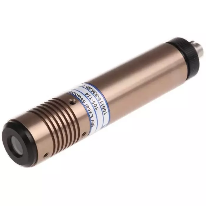 Global Laser Linear Control Line Pattern Laser Module 660nm 50mW +3.5 to +5.5 V, LYTE-MV-EXCEL-660-50-45-A