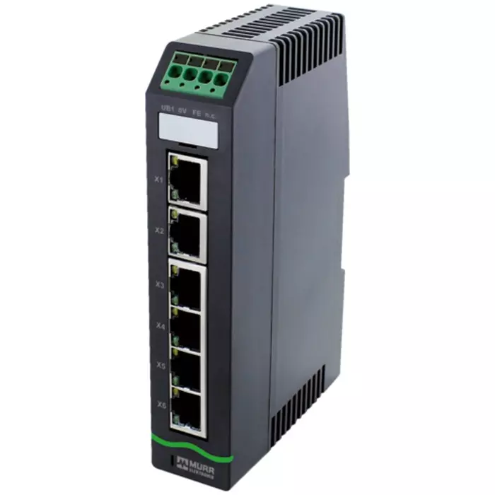 Murrelektronik Limited Xelity 6TX Unmanaged 6 Port Network Switch, 58811