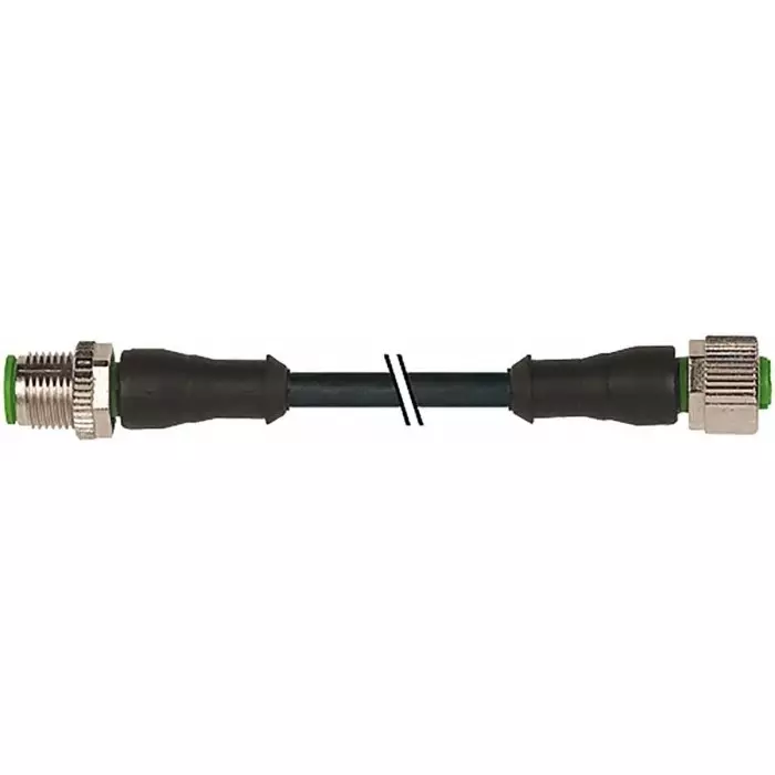 Murrelektronik Limited Sensor Actuator Cable 2 m Straight Male 3 Way M12 to Straight Female 3 Way M12, 7000-40001-6330200