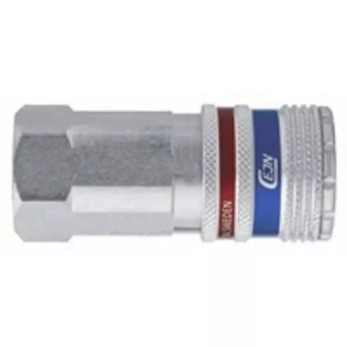 CEJN Pneumatic Quick Connect Coupling Brass & Steel Female G 1/4 Female Threaded, 103102202