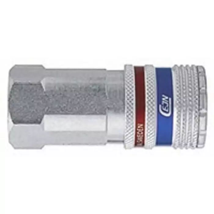 CEJN Pneumatic Quick Connect Coupling Brass & Steel Female G 3/8 Female Threaded, 103202204