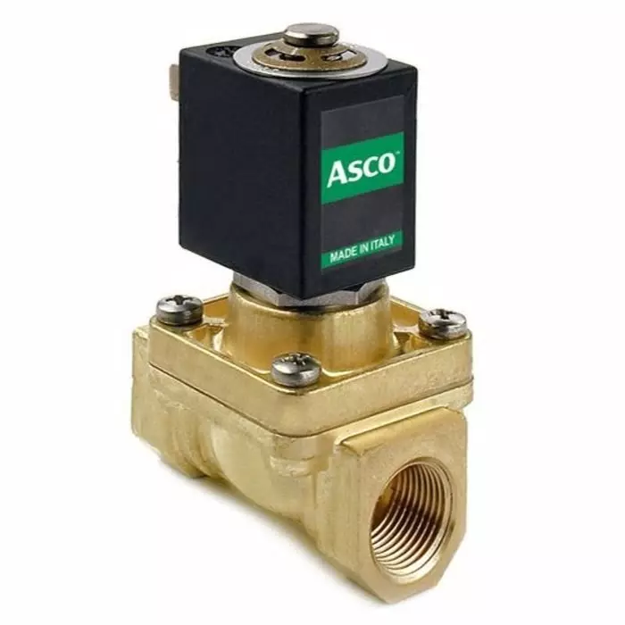 EMERSON - ASCO Solenoid Valve 2 Ports 1/2 inch Connection Size, L145R2-Z614A G1/2x10 V24/50Hz