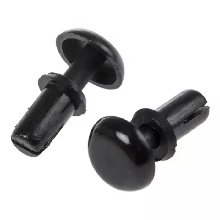 ESSENTRA COMPONENTS Nylon Snap Rivet 3 mm, SR-3055B