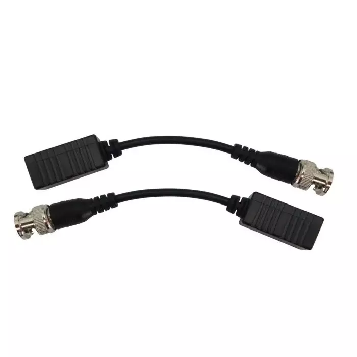 ABUS Copper Cable Male BNC to 2 Pin Connection 30 mm 2-Wire Terminated, TVAC25201