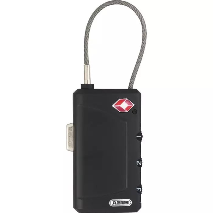 ABUS Padlock Plastic Padlock 2 mm Shackle 30 mm Body, 53094