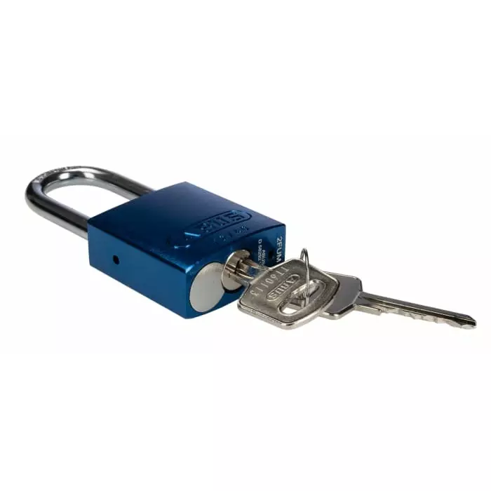 ABUS Key Weatherproof Aluminium Padlock Keyed Alike 6 mm Shackle 38.5 mm Body, 4003318451409