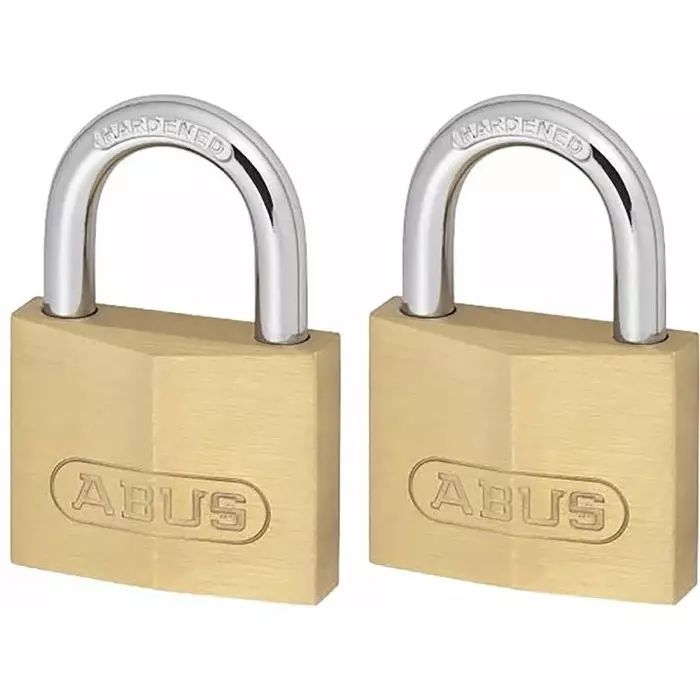 ABUS Key Weatherproof Brass Padlock 6 mm Shackle 39 mm Body, 713/40HB63 C