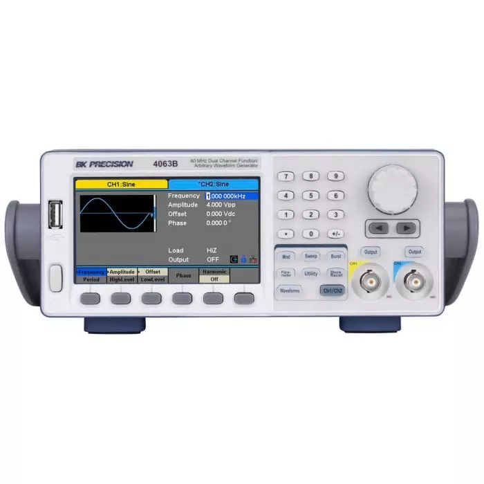 BK Precision Arbitrary Waveform Generator 1 μHz Min, BK4063B