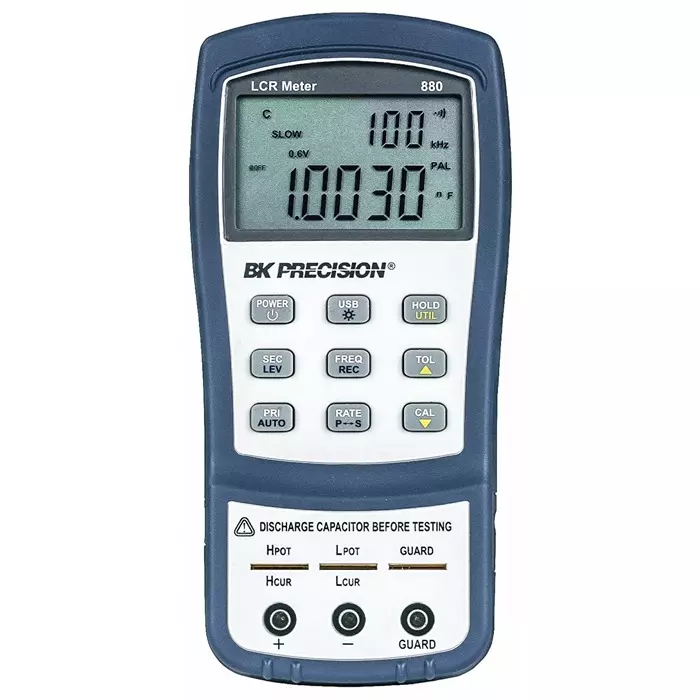 BK Precision Handheld LCR Meter 20mF 10 MΩ 1000H BK880, BK880