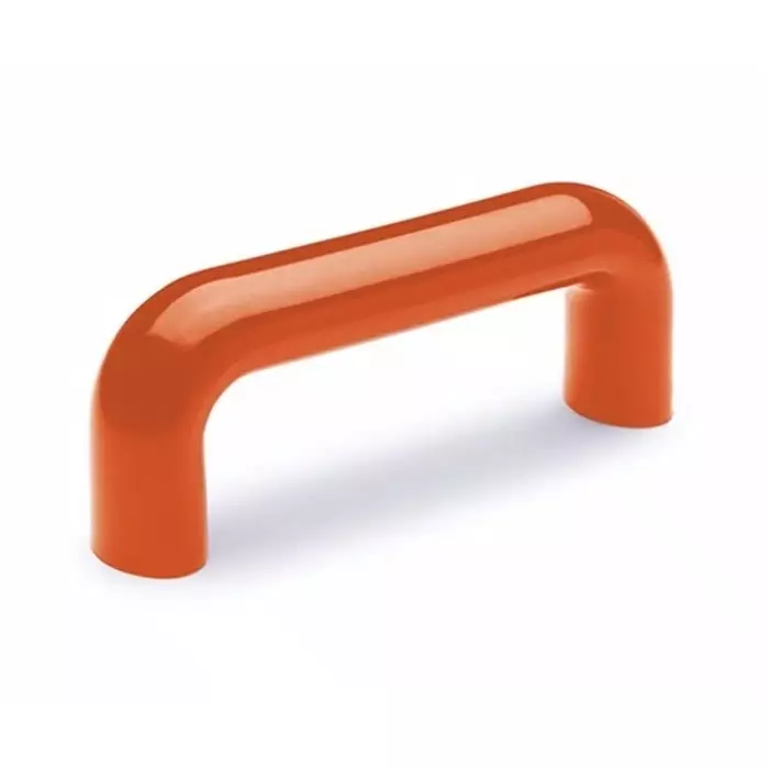 Elesa Gloss Orange PA Handle 20 mm Height 54mm Width 138mm Length, 138122