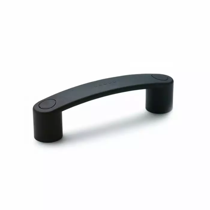 Elesa Matt Black PA Handle 39 mm Height 26.5mm Width 144mm Length, 260211-C1